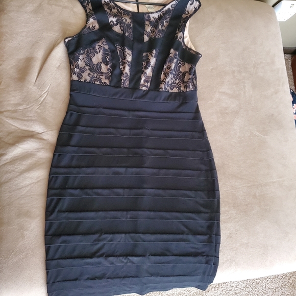 Black Cocktail Dress - Picture 1 of 3